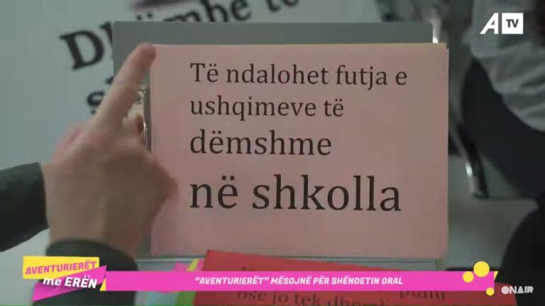 XHELADIN UJKANI: MINISTRIA E ARSIMIT TË NDALOJ FUTJEN E USHQIMEVE TË DËMSHME NË SHKOLLA